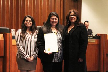 Mayor Pro Tem Michele Martinez recognizes OneOC for 19 years of service on MLK Day
